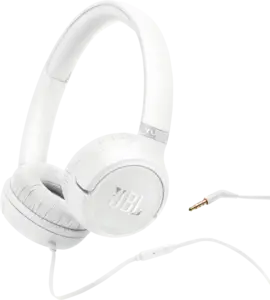 JBL Tune 530 Wit Bedrade On-Ear koptelefoon