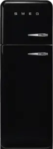 SMEG FAB30LBL6 Koel-vriescombinatie 50's Style - Zwart