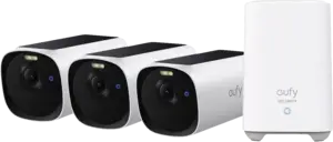 eufy eufyCam E40 3 cam Kit + Homebase 2