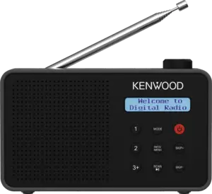 Kenwood CR-M25DAB-B DAB+ radio Zwart 