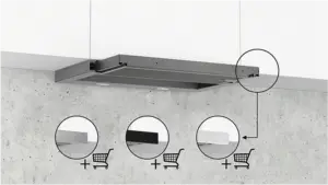 Siemens LI64LB521 iQ100 Vlakscherm Afzuigkap