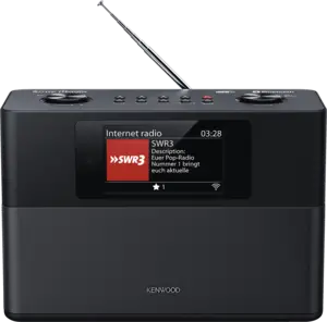 Kenwood CR-ST 120 S DAB+ Radio Zwart 
