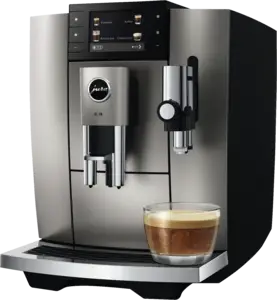 JURA E8 Midnight Silver (ED) Volautomatische Koffiemachine