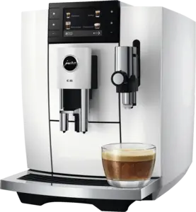 JURA E8 Piano White (ED) Volautomatische Koffiemachine