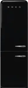 SMEG FAB32LBL6 Koel-vriescombinatie 50's Style - Zwart