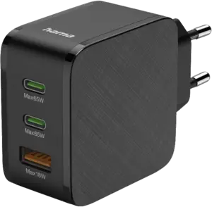 201961 Snellader, 2x USB-C PD, 1x USB-A QC, 65 W