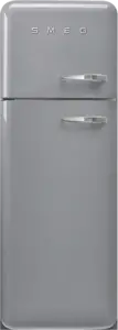 SMEG FAB30LSV6 Koel-vriescombinatie 50"s Style - Zilver