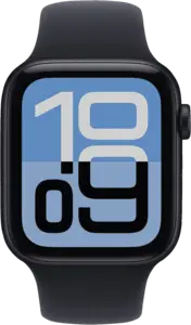 Apple Watch SE 3 44mm GPS Sportband S/M Zwart