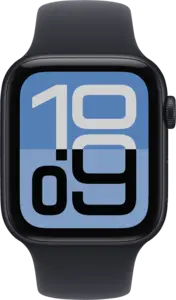 Apple Watch SE 3 44mm GPS Sportband M/L Zwart