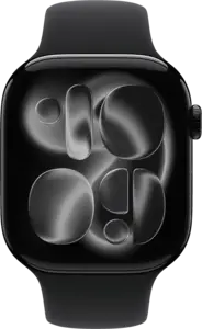 Apple Watch Series 11 GPS 46mm Aluminum Case Band M/L Jet Black