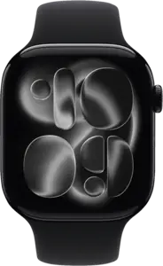 Apple Watch SerieS 11 GPS + Cellular 46mm Aluminium Sportband M/L Zwart