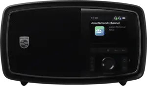 Philips TAV2000FB/00 The Janet Retro DAB+ Radio met Bluetooth Zwart
