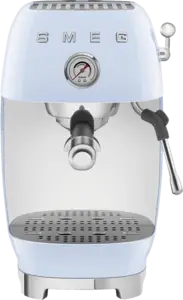SMEG ECF03PBEU 50's Style Handmatige Espressomachine - Pastel Blauw