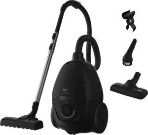 AEG VX83-A2EPP Stofzuiger met Zak - Ebony Black 