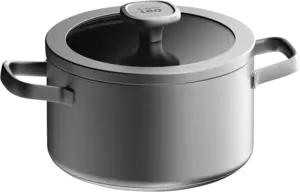 BergHOFF LEO Graphite Kookpan met Deksel - 20cm