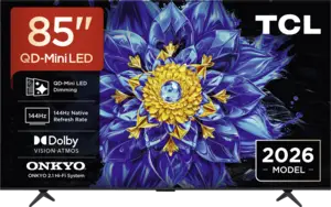 TCL 85QLED810L QD-Mini LED QLED 4K Smart TV (2026)