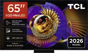 TCL 65MSQLED85L SQD Mini LED 4K TV (2026)