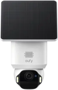 eufy SoloCam E42 Draadloze 4K Buitenbeveiligingscamera met Solar, AI-tracking & 360 graden Pan/Tilt