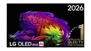 LG OLED83G67L OLED evo Gallery TV (2026)