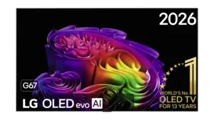 LG OLED77G67LW OLED evo Gallery TV (2026)