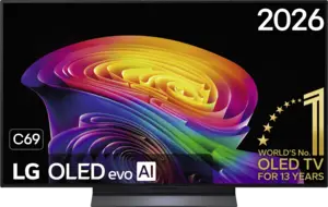 LG OLED55C69LB OLED evo 4K Smart TV (2026)