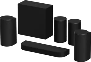 Sony BRAVIA Theatre TRIO PRO –Home Cinema Set