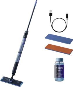 Philips XV5113/01 OneUp 5000 serie Elektrische Dweil + extra oranje dweildoek