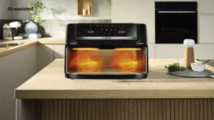 BOSCH MAFD490B7 Serie 4 Double Flex Drawer Airfryer