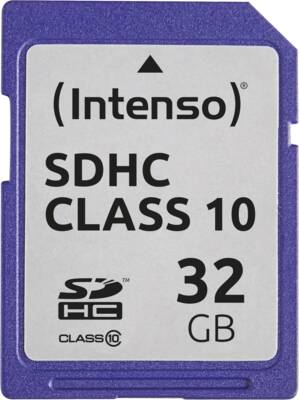 Intenso SDHC-Card SD Card 32GB Class 10