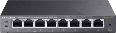 TL-SG108PE 8-Port-Gigabit-Easy-Smart-Switch with 4-Port PoE