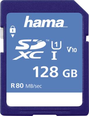 124137 SDXC 128GB C10 UI V10 80MB/s