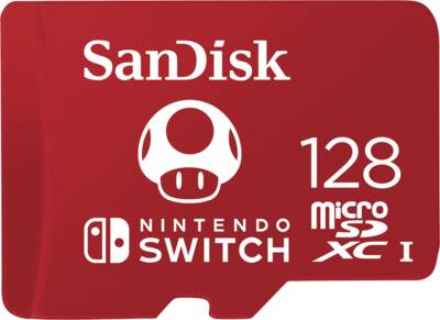 Sandisk microSDXC-Card 128GB UHS-I für Nintendo Switch