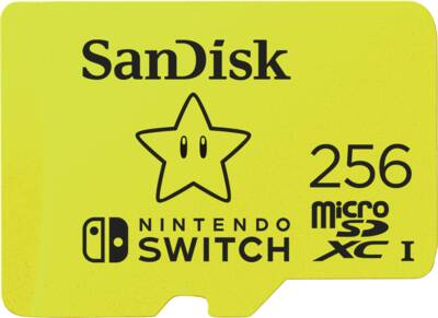microSDXC 256GB UHS-I für Nintendo Switch