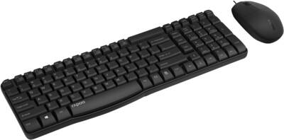 Rapoo Tastatur-/Maus-Set Deskset NX1820