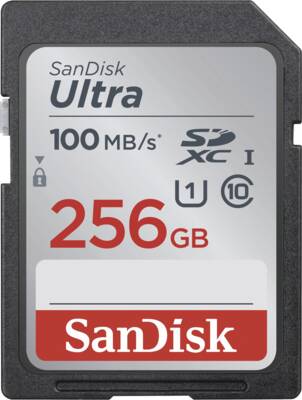 Ultra SDXC 256GB 100MB/s UHS-I