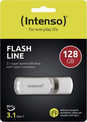 Intenso USB-Stick Flash Line 128GB Type-C USB 3.1