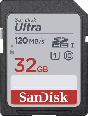 Ultra SDHC 32GB 120MB/s UHS-I