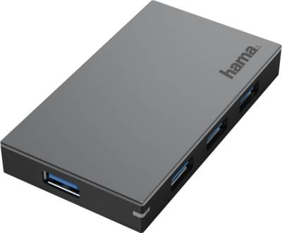 200115 USB-Hub, 4 Ports, 5 Gbit/s, +Laden