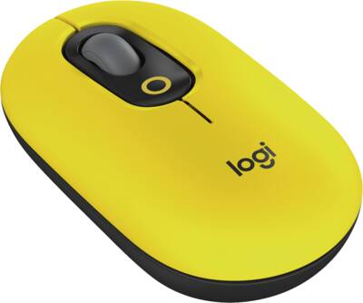 Logitech Maus Pop Mouse Blast Yellow