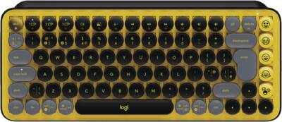 Logitech Tastatur Pop Keys Blast Yellow