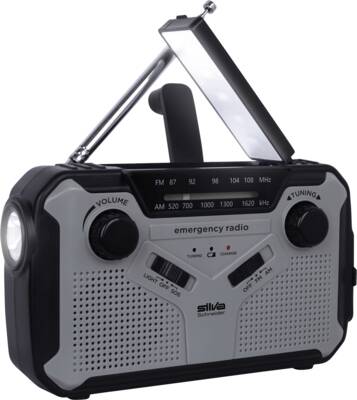 Silva UKW Radio SOS 112 Notfall-Kurbelradio