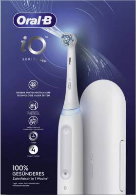 Oral-B Elektrische Zahnbürste iO Series 4 mit Reiseetui Quit