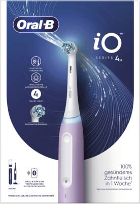 Oral-B Elektrische Zahnbürste iO Series 4 mit Reiseetui Lave