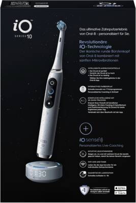 Oral-B Elektrische Zahnbürste 10 iO Series Stardust White