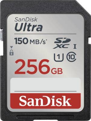 Ultra SDXC 256GB 150MB/s UHS-I