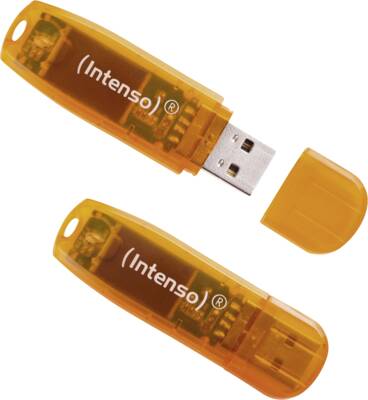 Intenso USB-Stick 2.0 Rainbow Line 64GB 2er Pack