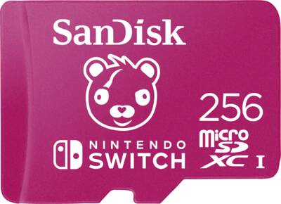 Sandisk microSDXC-Card microSDXC 256GB UHS-I Card for Ninten