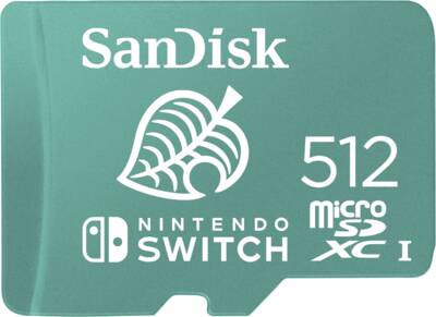 Sandisk microSDXC-Card microSDXC 512GB UHS-I card for Ninten