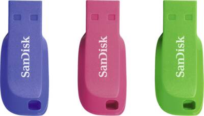 Sandisk USB-Stick 2.0 Cruzer Blade USB 2.0 32GB 3-Pack