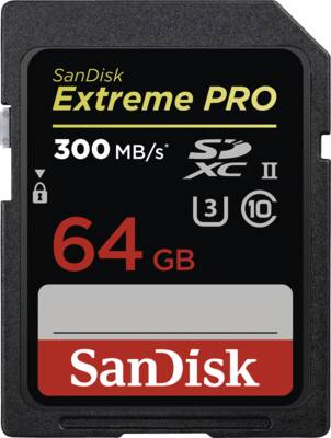 Extreme PRO SDXC UHS-II 64GB V90 300MB/s